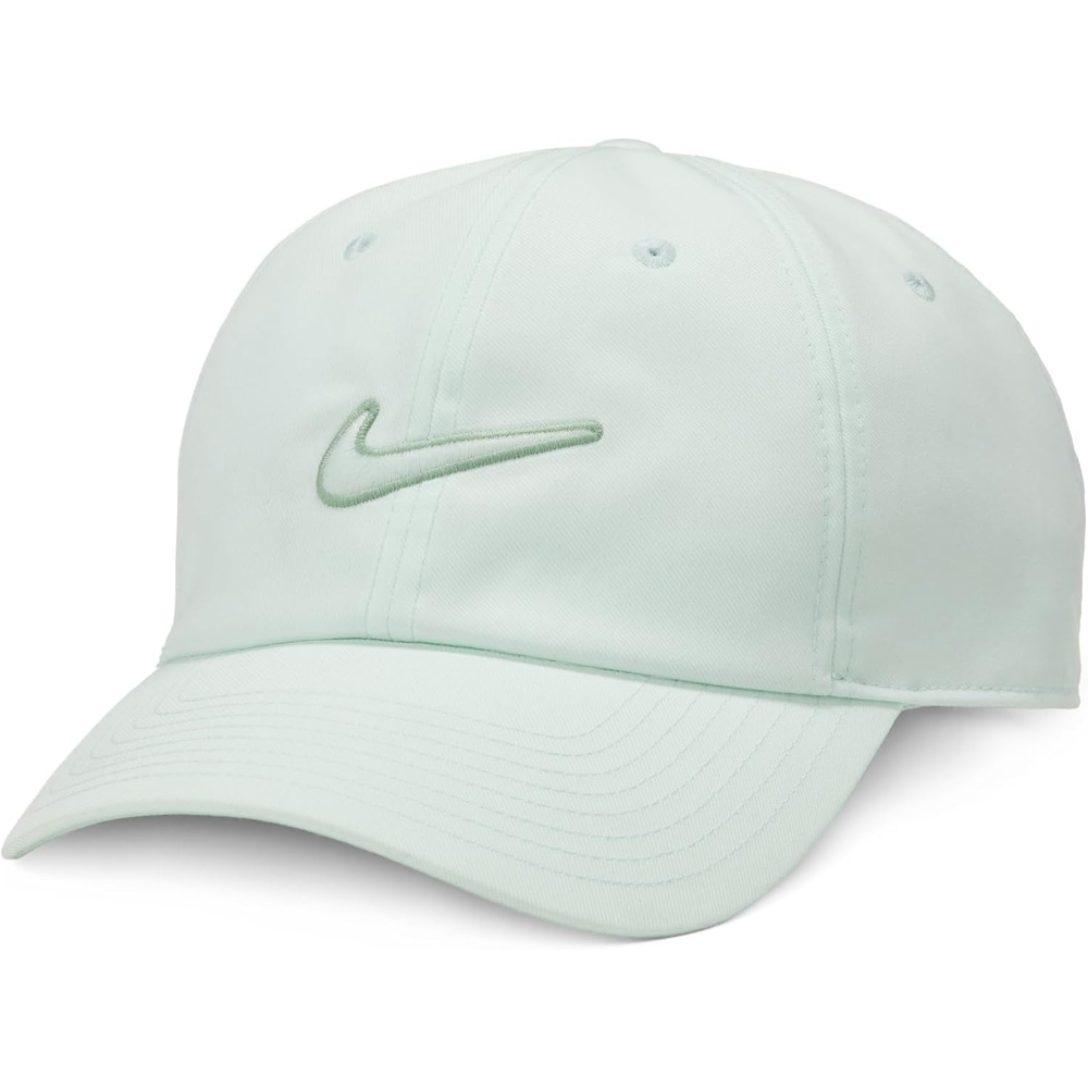 image:imageNike Unisex Adult Club Unstructured Swoosh Cap Hat Mens and WomensBarely GreenSteam