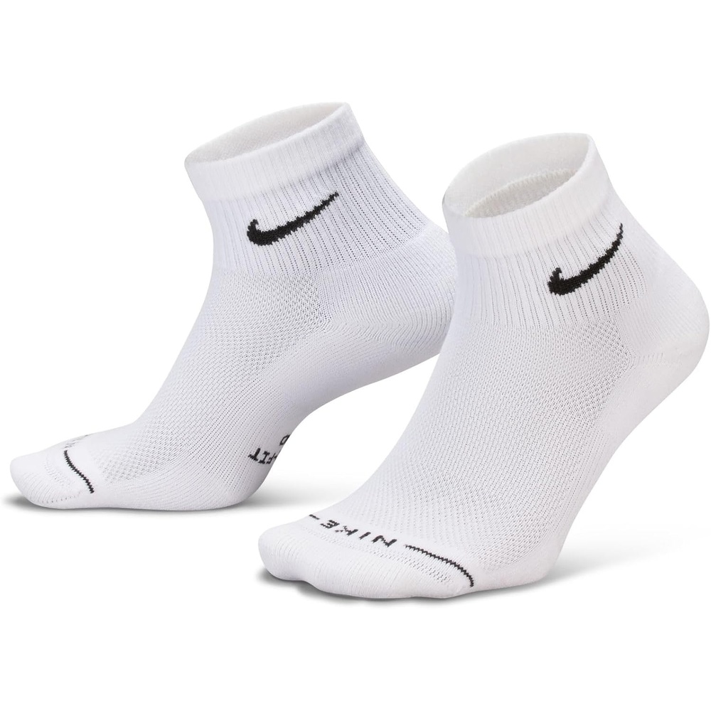 image:imageNike Unisex Adult Everyday Elevated Ankle Socks 6Pack Mens and WomensWhiteWhiteGrey HeatherBlackBlackGrey Heather