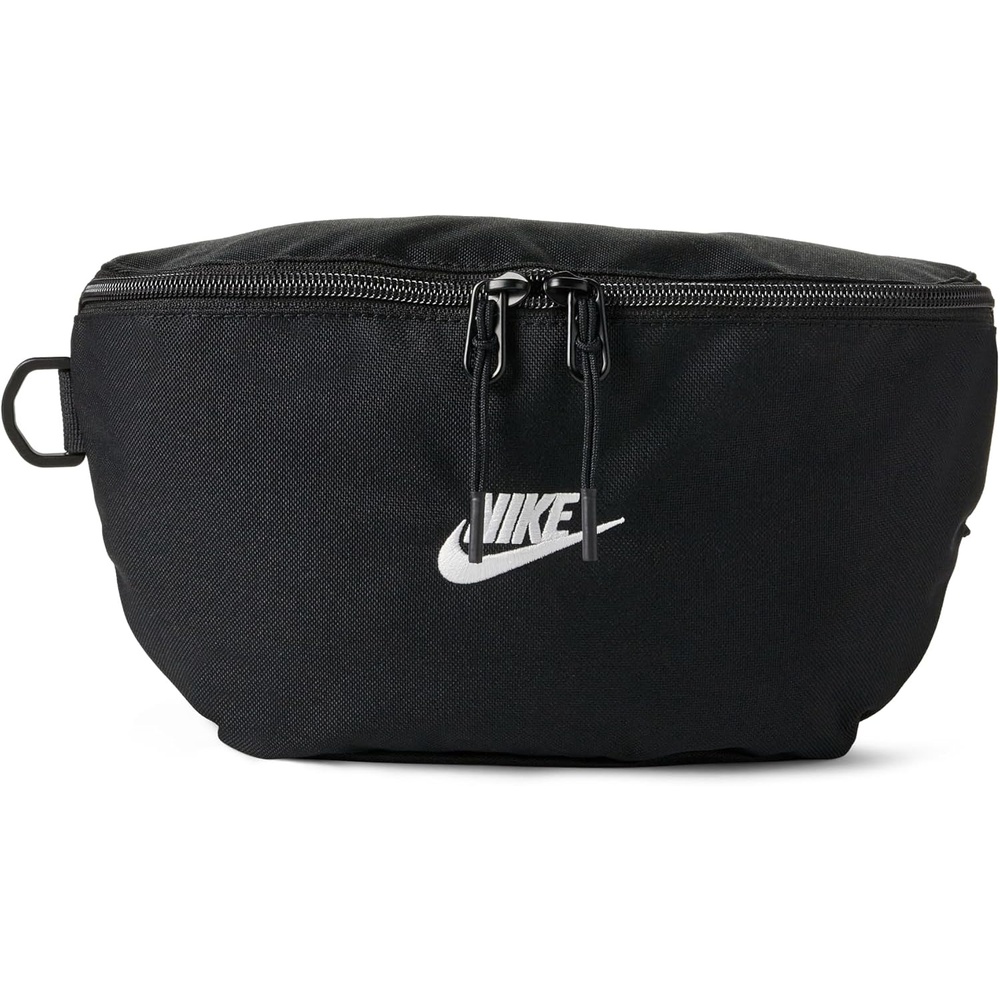 image:imageNike Unisex Adult Heritage 20 Waistpack Bag 3L Mens and WomensBlackBlackWhite
