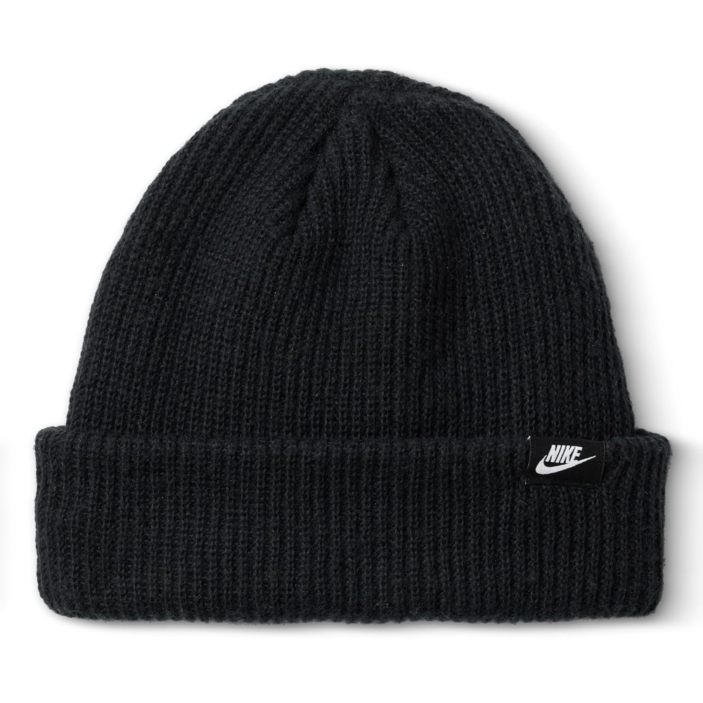 image:imageNike Unisex Adult Peak Futura Beanie Mens and WomensBlackWhite