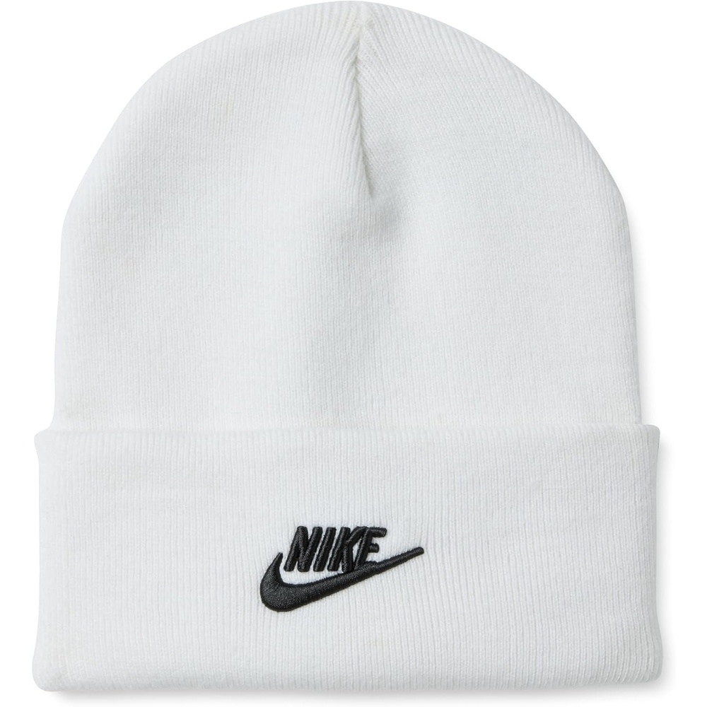 image:imageNike Unisex Adult Peak Futura Beanie Mens and WomensWhiteBlack