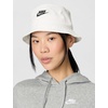 Nike Unisex Adult Apex Futura Washed Bucket Hat | Mens and Womens(White/Black)