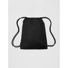 Nike Unisex Adult Classics Heritage 2.0 Drawstring Bag Backpack (12L) | Mens and Womens(Black/Black/White)