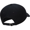 Nike Unisex Adult Club Unstructured Futura Wash Cap Hat | Mens and Womens(Black/Black)