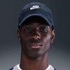 Nike Unisex Adult Club Unstructured Futura Wash Cap Hat | Mens and Womens(Obsidian/White)