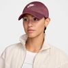 Nike Unisex Adult Club Unstructured Futura Wash Cap Hat | Mens and Womens(Pink Smoke/White)