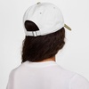 Nike Unisex Adult Club Unstructured Futura Wash Cap Hat | Mens and Womens(White/Parachute Beige/Parachute Beige)