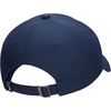 Nike Unisex Adult Club Unstructured Swoosh Cap Hat | Mens and Womens(Midnight Navy/Midnight Navy)