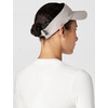 Nike Unisex Adult Dri-FIT Ace Visor Hat | Mens and Womens(College Grey/Anthracite/White)