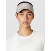 Nike Unisex Adult Dri-FIT Ace Visor Hat | Mens and Womens(College Grey/Anthracite/White)
