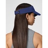 Nike Unisex Adult Dri-FIT Ace Visor Hat | Mens and Womens(Midnight Navy/Anthracite/White)