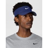 Nike Unisex Adult Dri-FIT Ace Visor Hat | Mens and Womens(Midnight Navy/Anthracite/White)