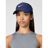 Nike Unisex Adult Dri-FIT Ace Visor Hat | Mens and Womens(Midnight Navy/Anthracite/White)