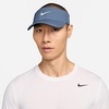 Nike Unisex Adult Dri-FIT Ace Visor Hat | Mens and Womens(Work Blue/Anthracite/White)