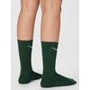Nike Unisex Adult Everyday Elevated Crew Socks (6-Pack) | Mens and Womens(Midnight Navy/Team Red/Fir Birch Heather /Birch Heather/Birch Heather)
