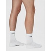 Nike Unisex Adult Everyday Elevated Crew Socks (6-Pack) | Mens and Womens(White/Black)