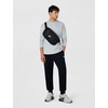 Nike Unisex Adult Heritage XL Waistpack Bag (8L) | Mens and Womens(Black/Black/White)