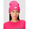 Nike Unisex Adult Peak Futura Beanie | Mens and Womens(Hyper Pink/White)