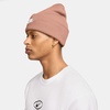 Nike Unisex Adult Peak Futura Beanie | Mens and Womens(Rose Gold/White)
