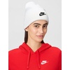 Nike Unisex Adult Peak Futura Beanie | Mens and Womens(White/Black)