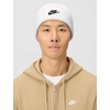 Nike Unisex Adult Peak Futura Beanie | Mens and Womens(White/Black)