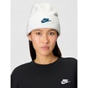 Nike Unisex Adult Peak Futura Beanie | Mens and Womens(White/Green Abyss)
