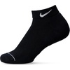 Nike Unisex Adult Everyday Elevated Low Socks (6-Pack) | Mens and Womens(Black/White)