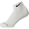 Nike Unisex Adult Everyday Elevated Low Socks (6-Pack) | Mens and Womens(White/Black)