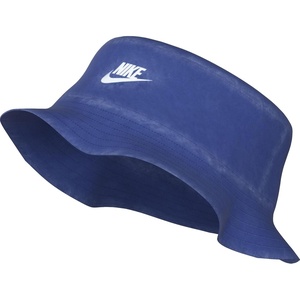 Nike Unisex Adult Apex Futura Washed Bucket Hat | Mens and Womens(Game Royal/White)