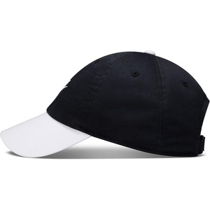 Nike Unisex Adult Club Unstructured Futura Wash Cap Hat | Mens and Womens(Black/White/White)