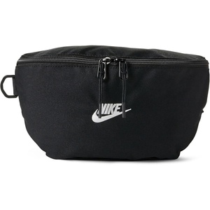 Nike Unisex Adult Heritage 2.0 Waistpack Bag (3L) | Mens and Womens(Black/Black/White)