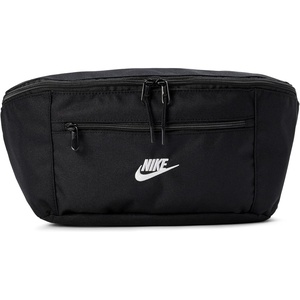 Nike Unisex Adult Heritage XL Waistpack Bag (8L) | Mens and Womens(Black/Black/White)