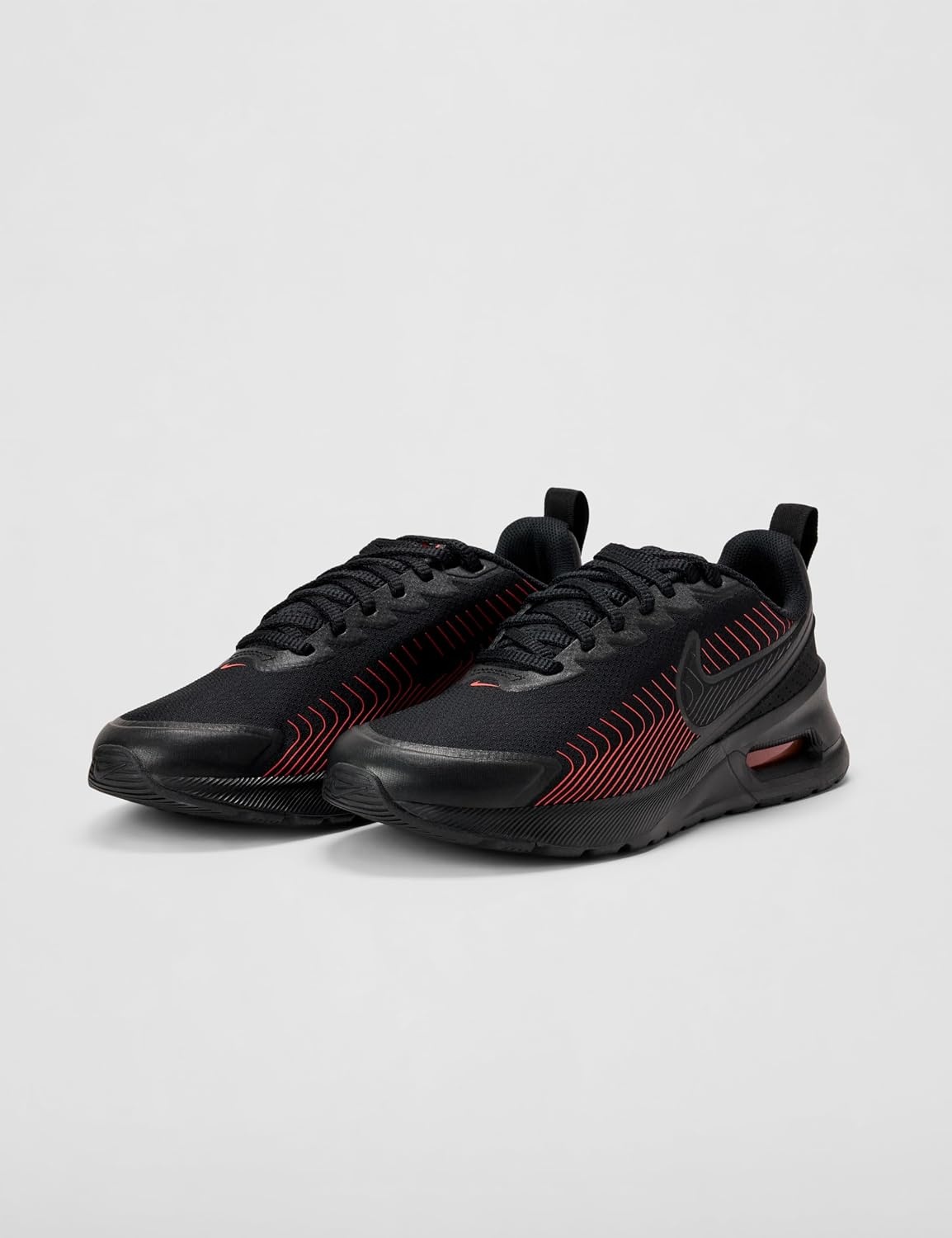 image:imageNike Mens Air Max Nuaxis ShoesBlackBlackBright CrimsonBlack