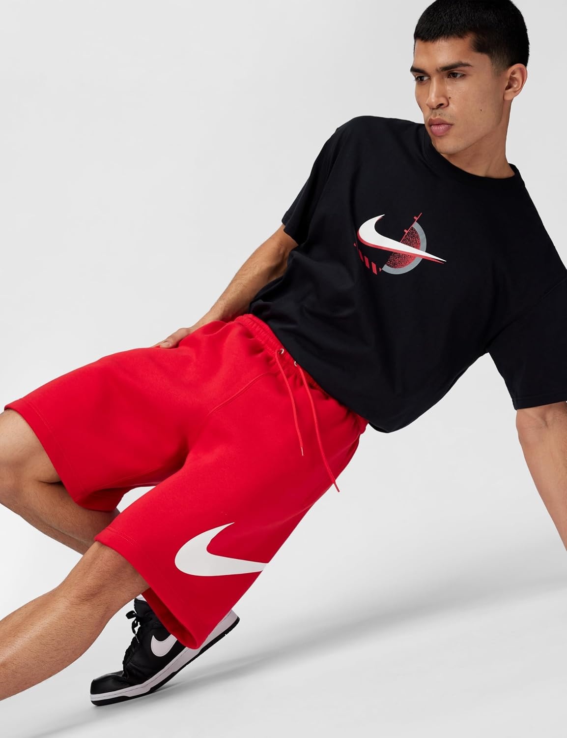 image:imageNike Mens Club Fleece ShortsUniversity RedUniversity RedWhite