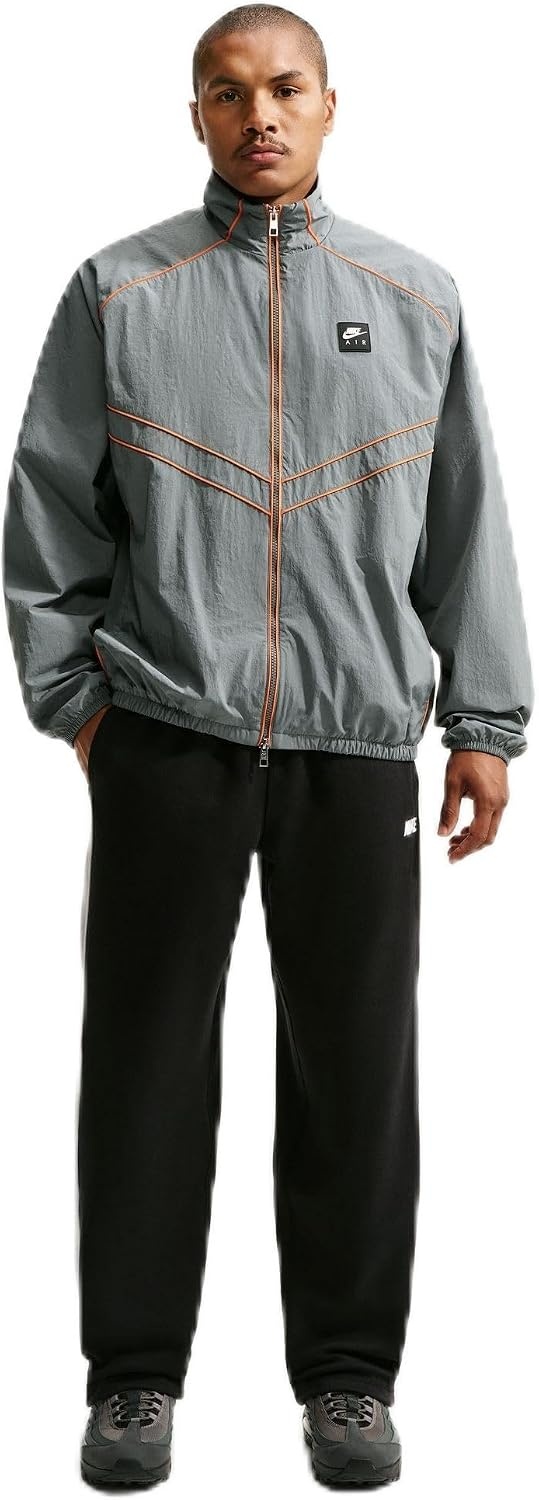 image:imageNike Mens Club Varsity Open Hem PantBlackLight Smoke GreyWhite