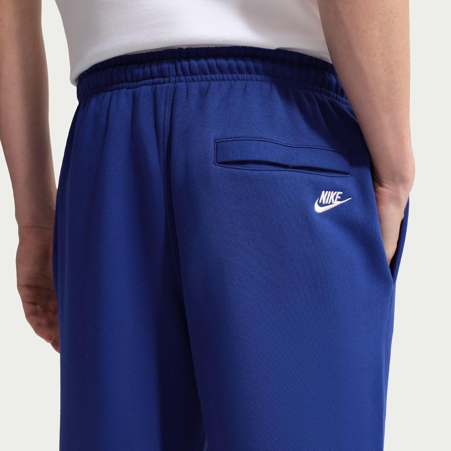 image:imageNike Mens Sportswear Club OpenHem Fleece PantsDeep Royal BlueSanddrift
