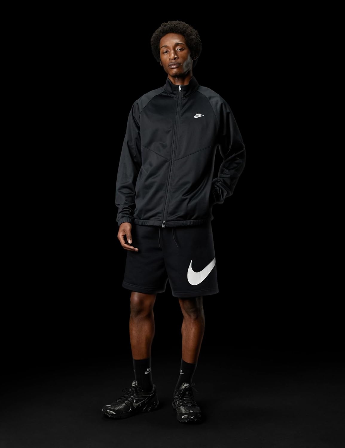 image:imageNike Mens Windrunner TracksuitBlackBlackWhite