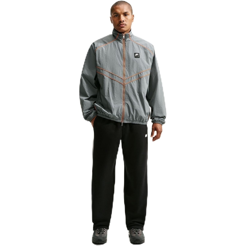 image:imageNike Mens Club Varsity Open Hem PantBlackLight Smoke GreyWhite