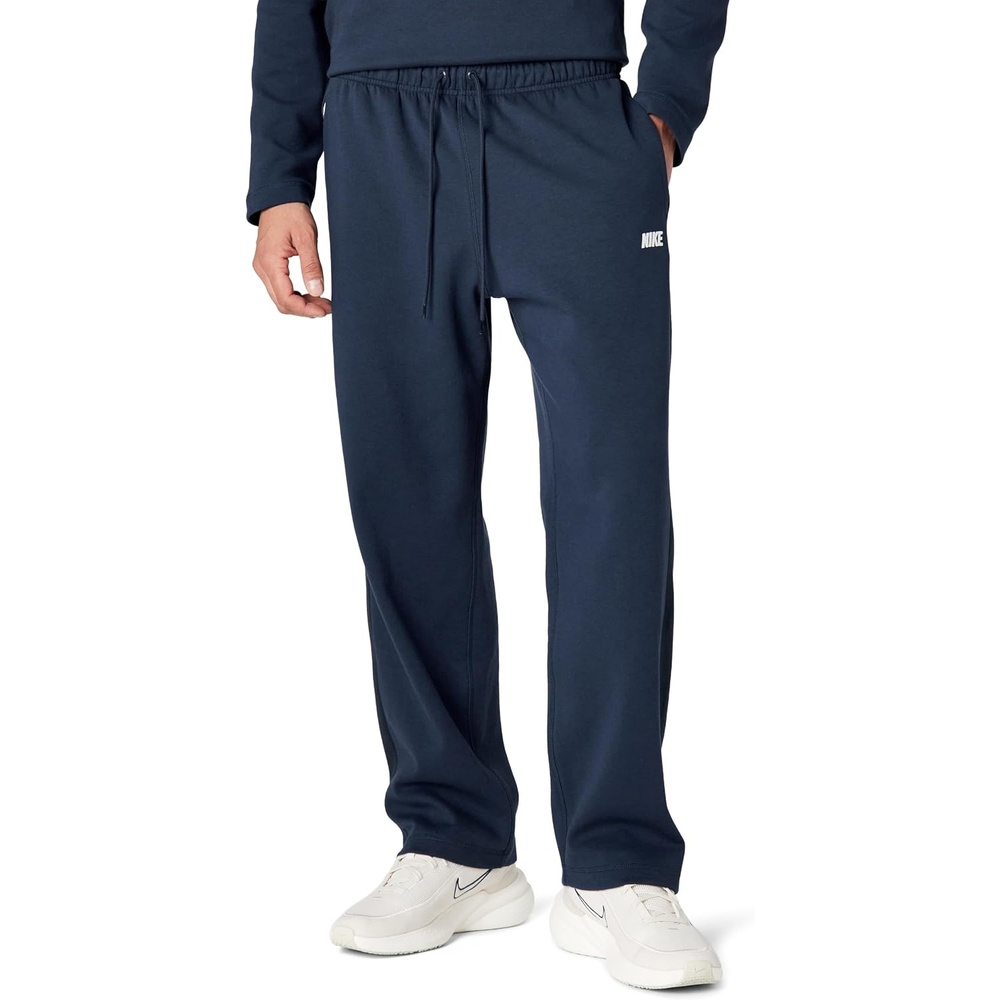 image:imageNike Mens Club Varsity Open Hem PantObsidianDark ObsidianWhite
