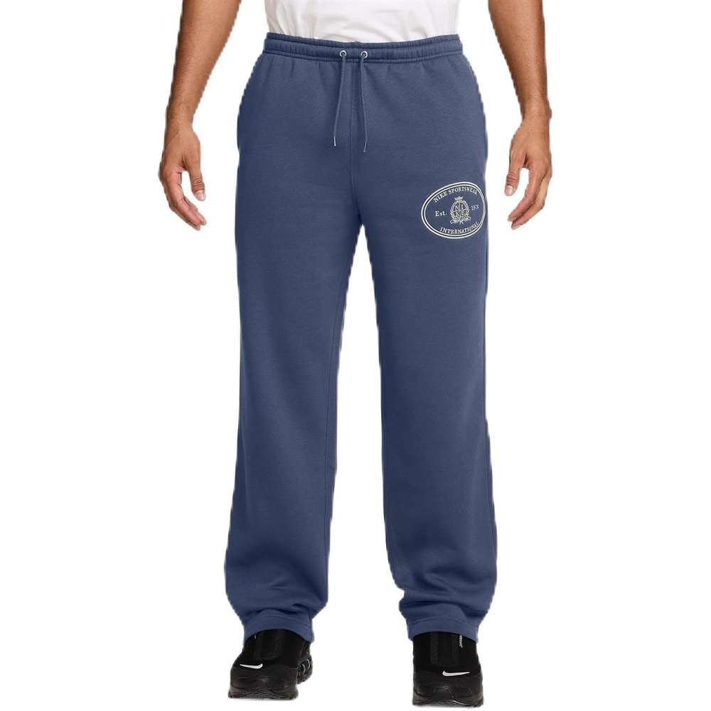 image:imageNike Mens Sportswear Club OpenHem Fleece PantsDiffused BlueDiffused BluePhantom