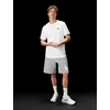 Nike Men’s Club Fleece Shorts(Dark Grey Heather/Light Smoke Grey/White)