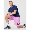 Nike Men’s Club Fleece Shorts(Light Magenta/Light Magenta/Midnight Navy)