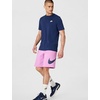 Nike Men’s Club Fleece Shorts(Light Magenta/Light Magenta/Midnight Navy)