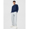 Nike Men’s Club Varsity Open Hem Pant(Light Smoke Grey/Light Smoke Grey/White)