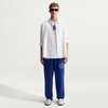 Nike Men’s Sportswear Club Open-Hem Fleece Pants(Deep Royal Blue/Sanddrift)