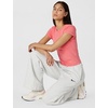 Nike Women’s Studio Fleece Standard Wide Leg Pant(Birch Heather/Black)