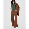 Nike Women’s Studio Fleece Standard Wide Leg Pant(Cacao Wow/Sail)