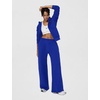 Nike Women’s Studio Fleece Standard Wide Leg Pant(Old Royal/Sail)