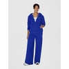 Nike Women’s Studio Fleece Standard Wide Leg Pant(Old Royal/Sail)