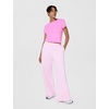 Nike Women’s Studio Fleece Standard Wide Leg Pant(Pink Foam/Sail)